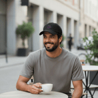 No Shit Shirts - Basecap (Text only): Feminist AF - Basecap - basic