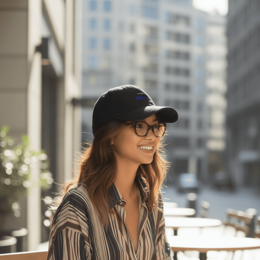 No Shit Shirts - Basecap (Text only): Interrupted since birth. - Basecap - basic
