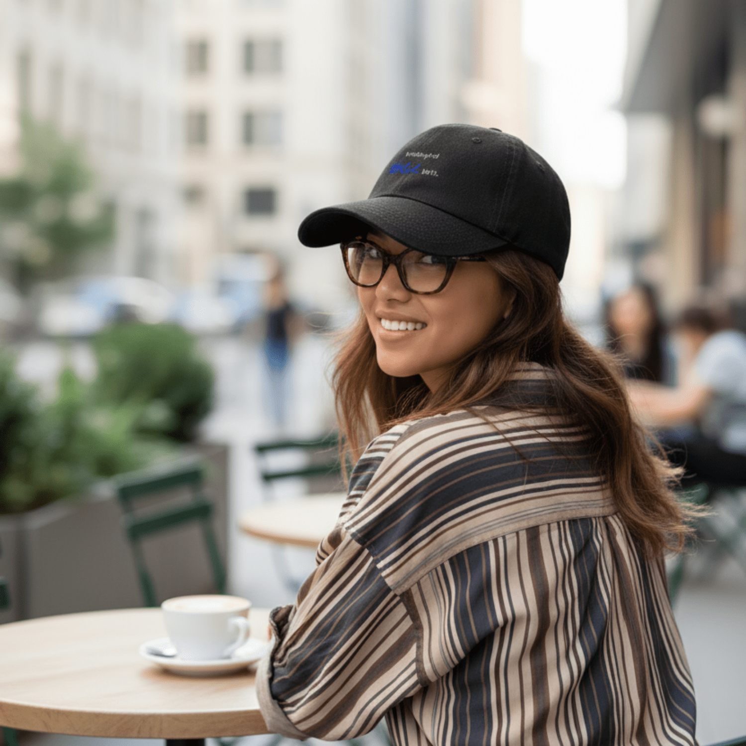 No Shit Shirts - Basecap (Text only): Interrupted since birth. - Basecap - basic