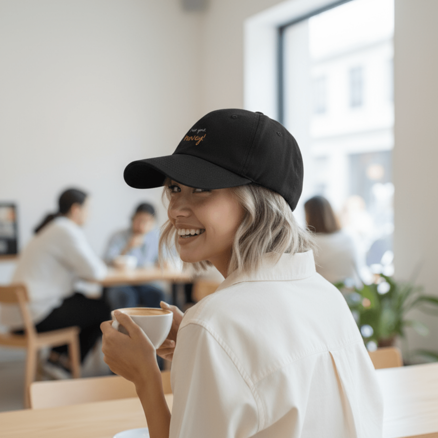 No Shit Shirts - Basecap (Text only): Not your honey - Basecap - basic