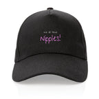 No Shit Shirts - Basecap (Text only): We all have nipples! - Basecap - basic