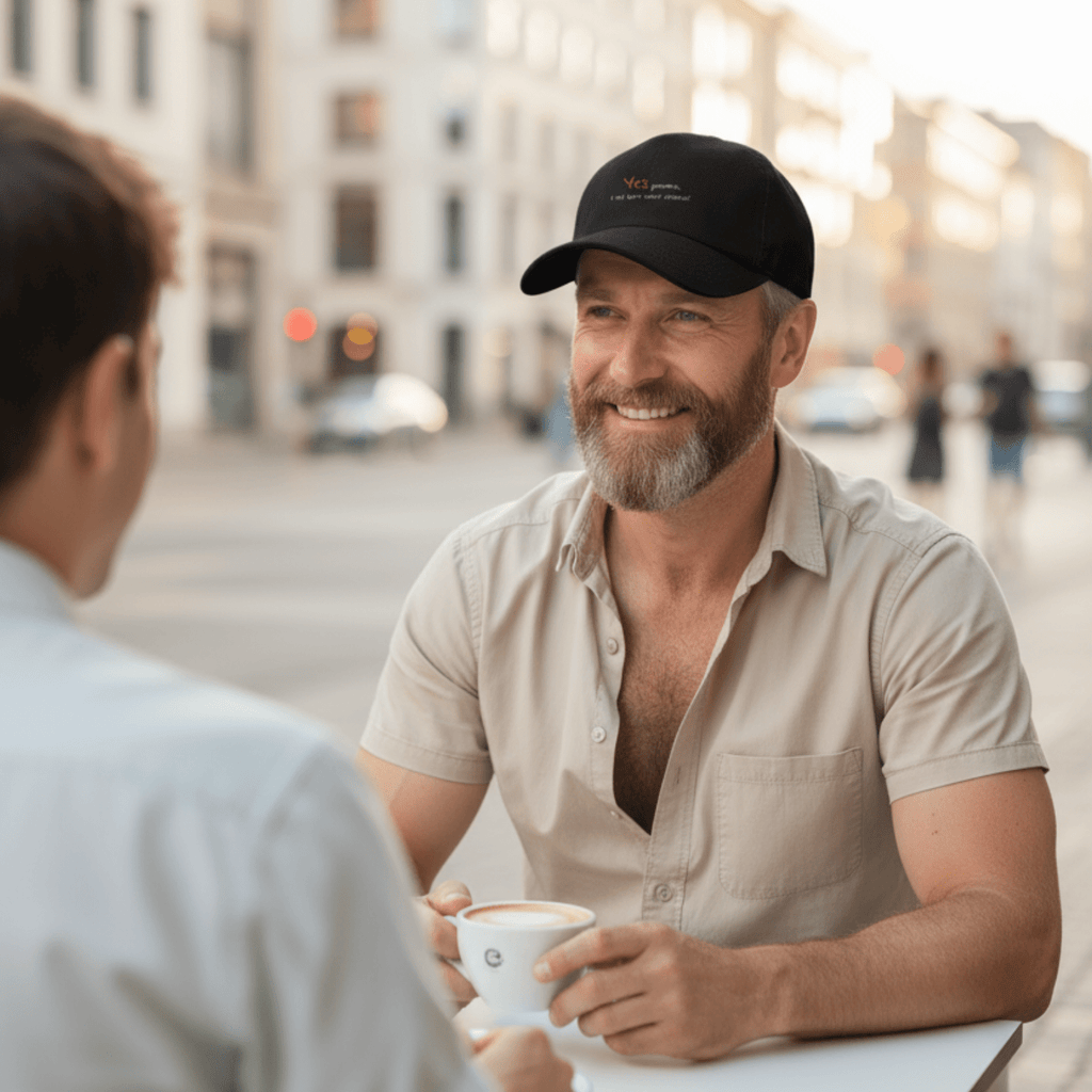 No Shit Shirts - Basecap (Text only): Yes, grandma, I still don’t want children - Basecap - basic
