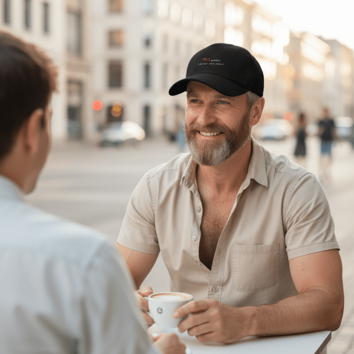 No Shit Shirts - Basecap (Text only): Yes, grandma, I still don’t want children - Basecap - basic