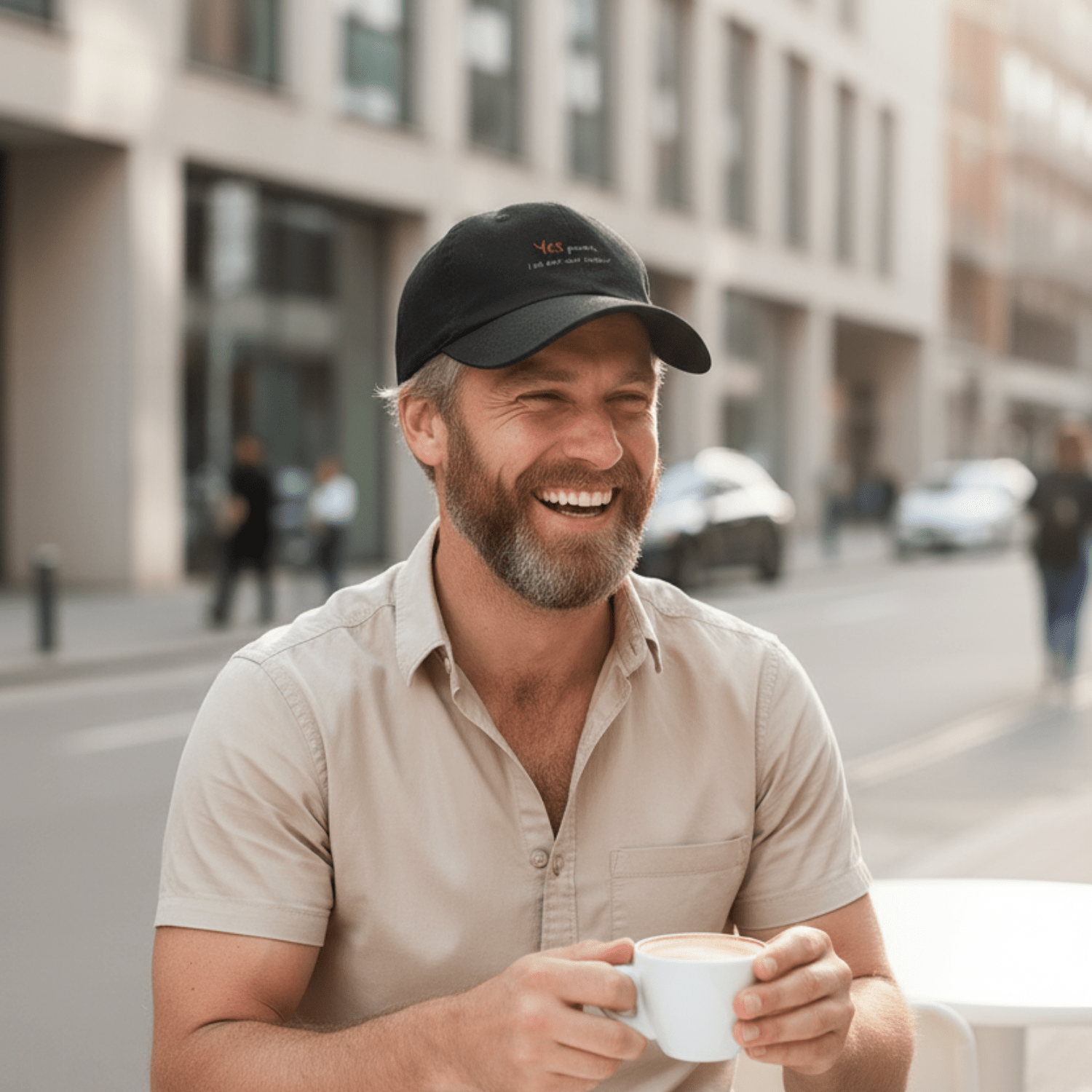 No Shit Shirts - Basecap (Text only): Yes, grandma, I still don’t want children - Basecap - basic