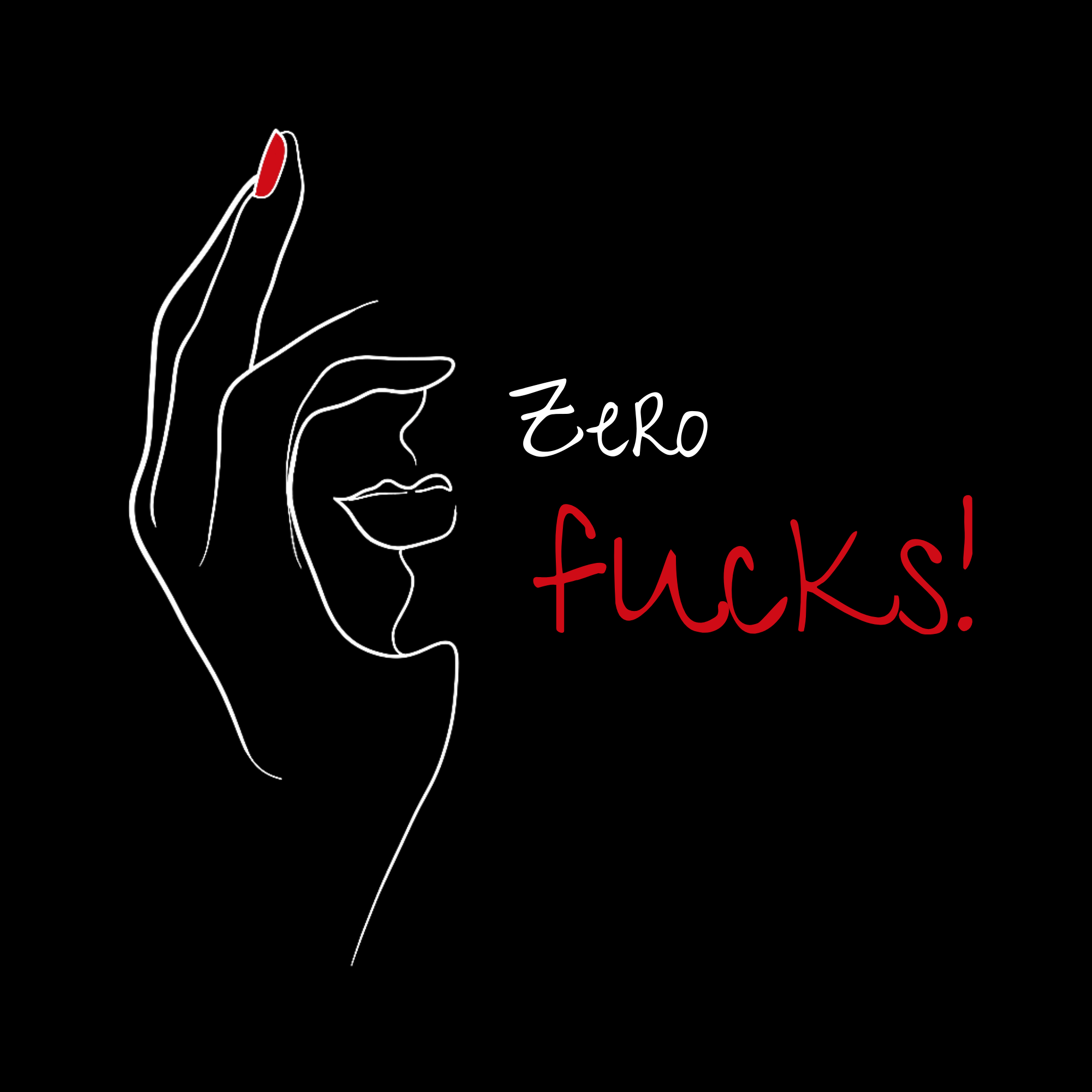 No Shit Shirts - Basecap: Zero Fucks - Basecap - basic