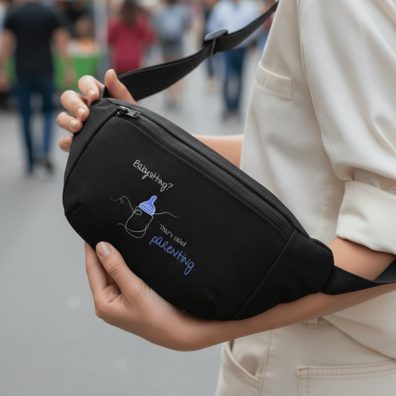 No Shit Shirts - Bauchtasche: Babysitting? That’s called parenting! - Bauchtaschen - basic