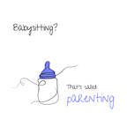 No Shit Shirts - Bauchtasche: Babysitting? That’s called parenting! - Bauchtaschen - basic