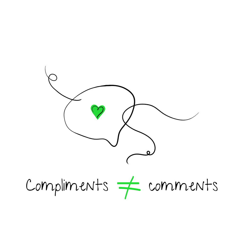 No Shit Shirts - Bauchtasche: Compliments ≠ comments. - Bauchtaschen - basic
