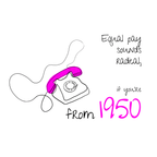 No Shit Shirts - Bauchtasche: Equal pay sounds radical… if you’re from 1950. - Bauchtaschen - basic