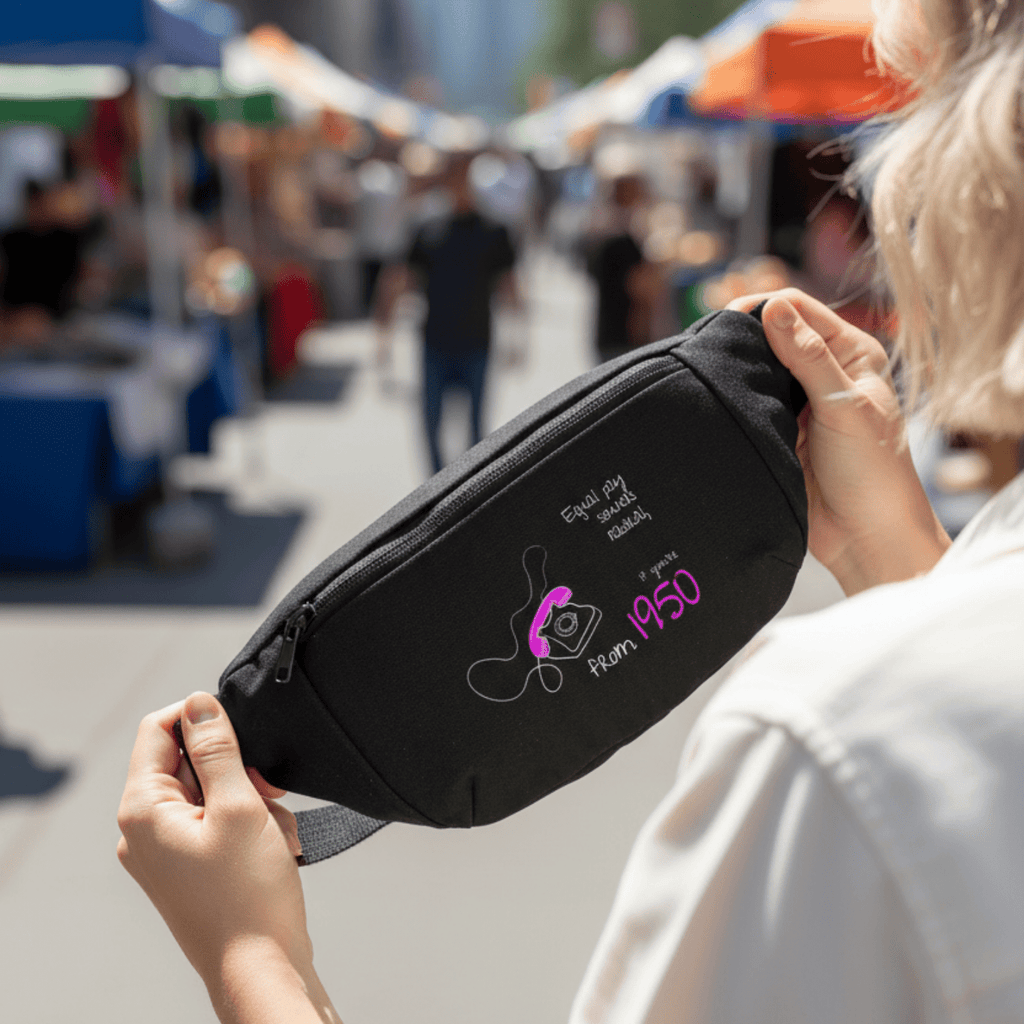 No Shit Shirts - Bauchtasche: Equal pay sounds radical… if you’re from 1950. - Bauchtaschen - basic