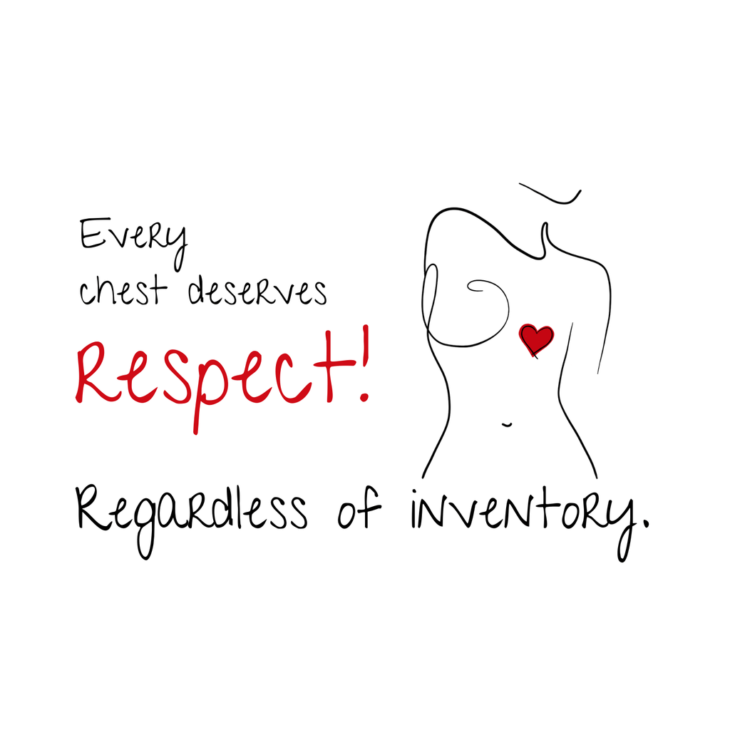 No Shit Shirts - Bauchtasche: Every chest deserves respect. Regardless of inventory. - Bauchtaschen - basic