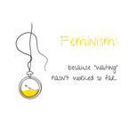 No Shit Shirts - Bauchtasche: Feminism: because “waiting” hasn’t worked so far - Bauchtaschen - basic
