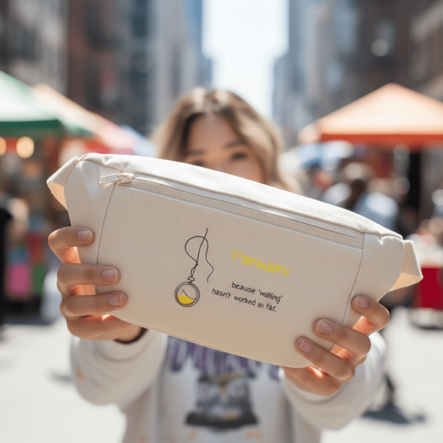 No Shit Shirts - Bauchtasche: Feminism: because “waiting” hasn’t worked so far - Bauchtaschen - basic