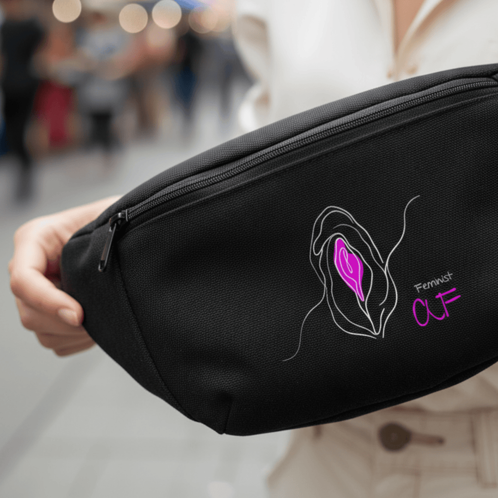 No Shit Shirts - Bauchtasche: Feminist AF - Bauchtaschen - basic