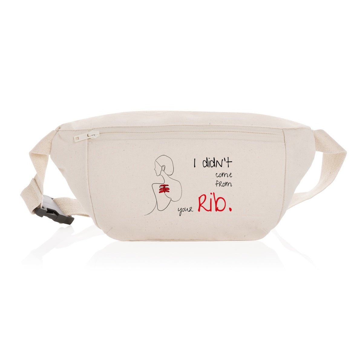 No Shit Shirts - Bauchtasche: I didn’t come from your rib. - Bauchtaschen - basic