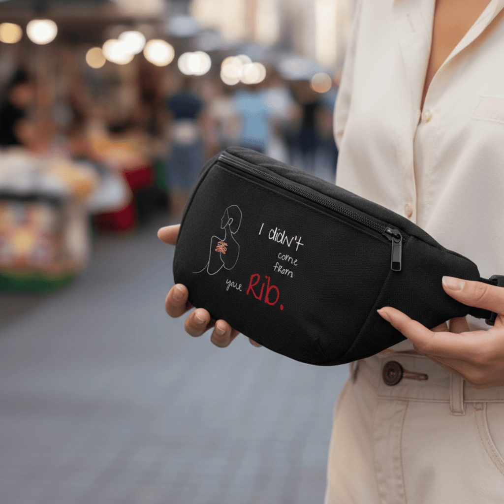 No Shit Shirts - Bauchtasche: I didn’t come from your rib. - Bauchtaschen - basic