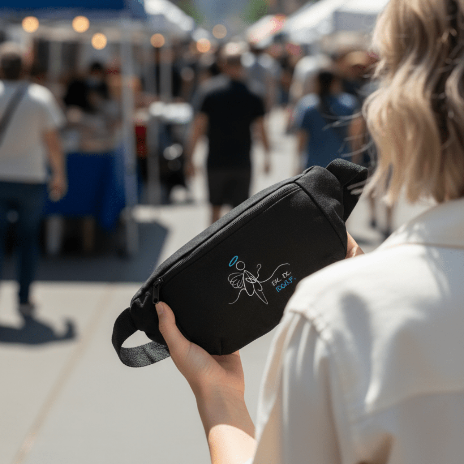 No Shit Shirts - Bauchtasche: IDK. IDC. IDGAF. - Bauchtaschen - basic