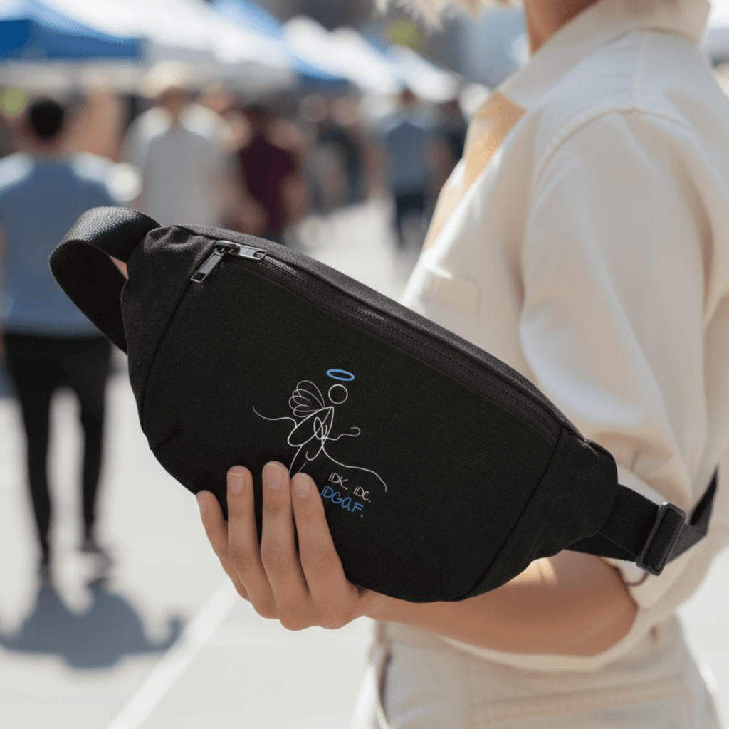 No Shit Shirts - Bauchtasche: IDK. IDC. IDGAF. - Bauchtaschen - basic