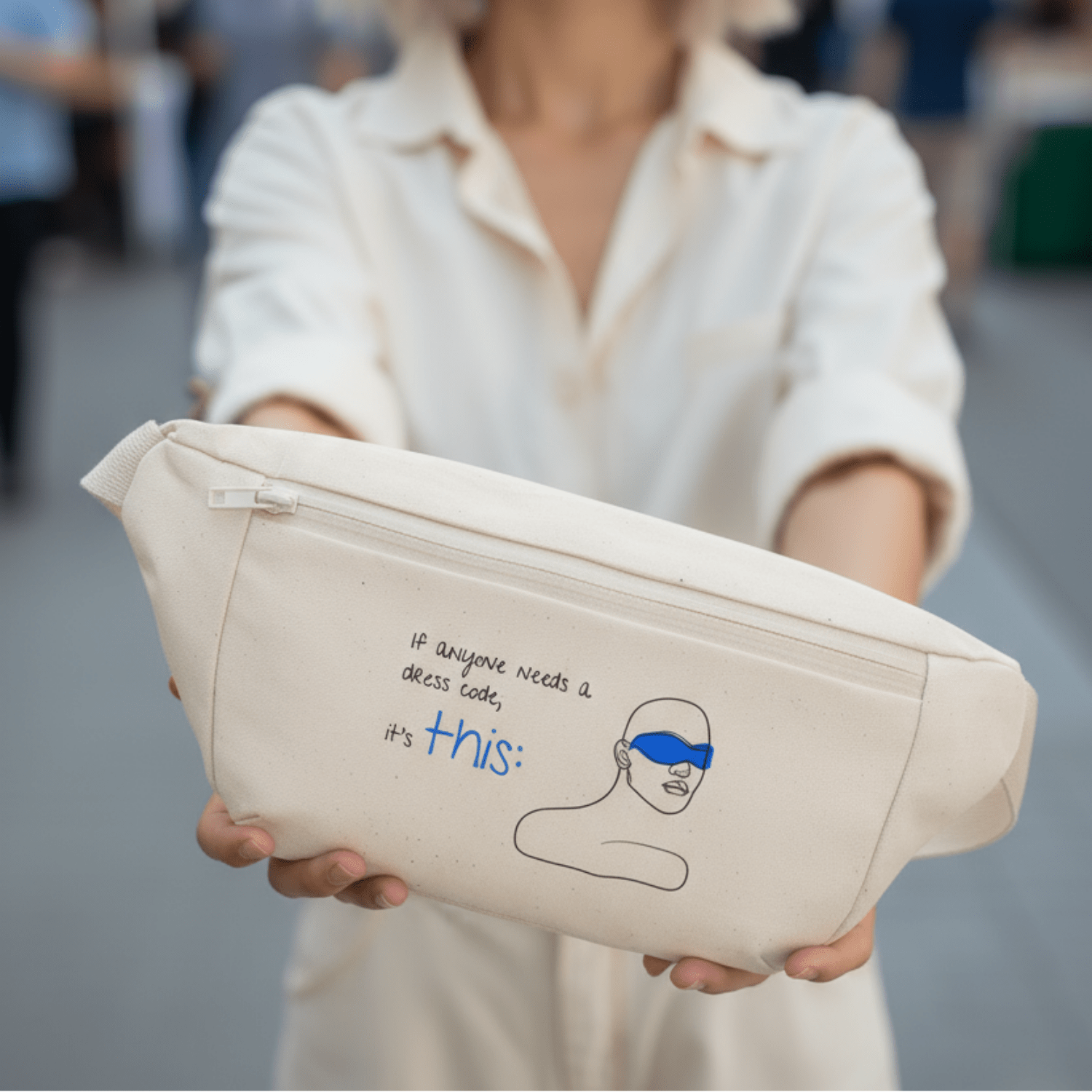 No Shit Shirts - Bauchtasche: If anyone needs a dress code, it’s this: - Bauchtaschen - basic