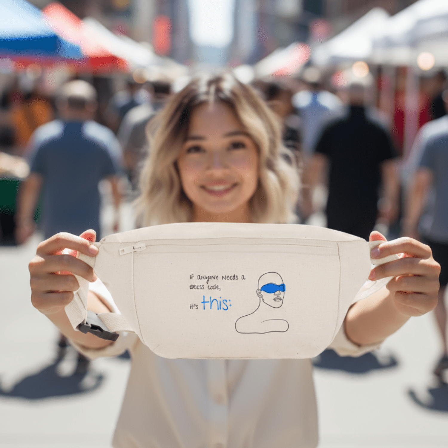 No Shit Shirts - Bauchtasche: If anyone needs a dress code, it’s this: - Bauchtaschen - basic