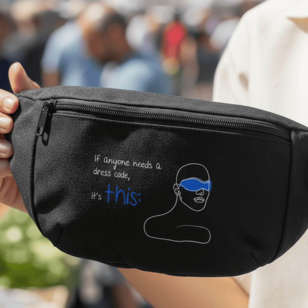 No Shit Shirts - Bauchtasche: If anyone needs a dress code, it’s this: - Bauchtaschen - basic