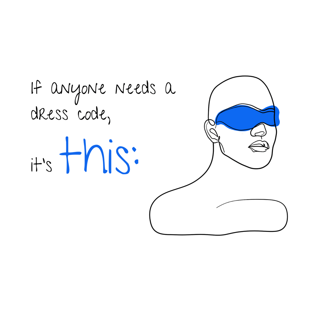 No Shit Shirts - Bauchtasche: If anyone needs a dress code, it’s this: - Bauchtaschen - basic