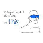 No Shit Shirts - Bauchtasche: If anyone needs a dress code, it’s this: - Bauchtaschen - basic