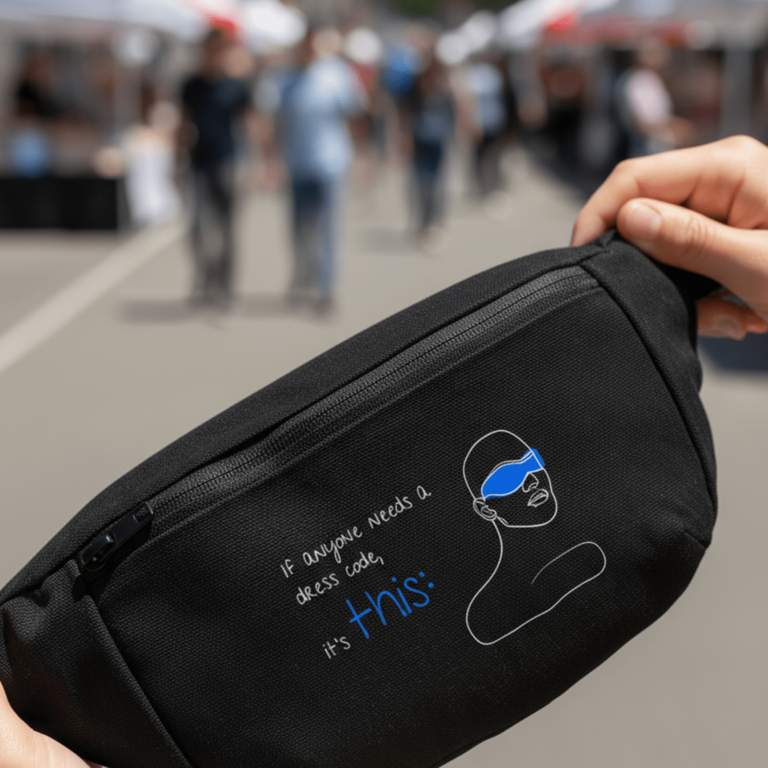 No Shit Shirts - Bauchtasche: If anyone needs a dress code, it’s this: - Bauchtaschen - basic