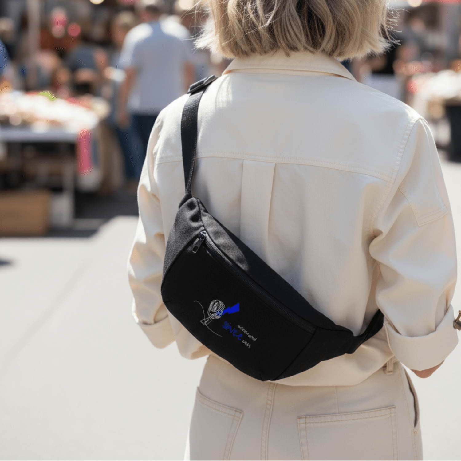 No Shit Shirts - Bauchtasche: Interrupted since birth. - Bauchtaschen - basic