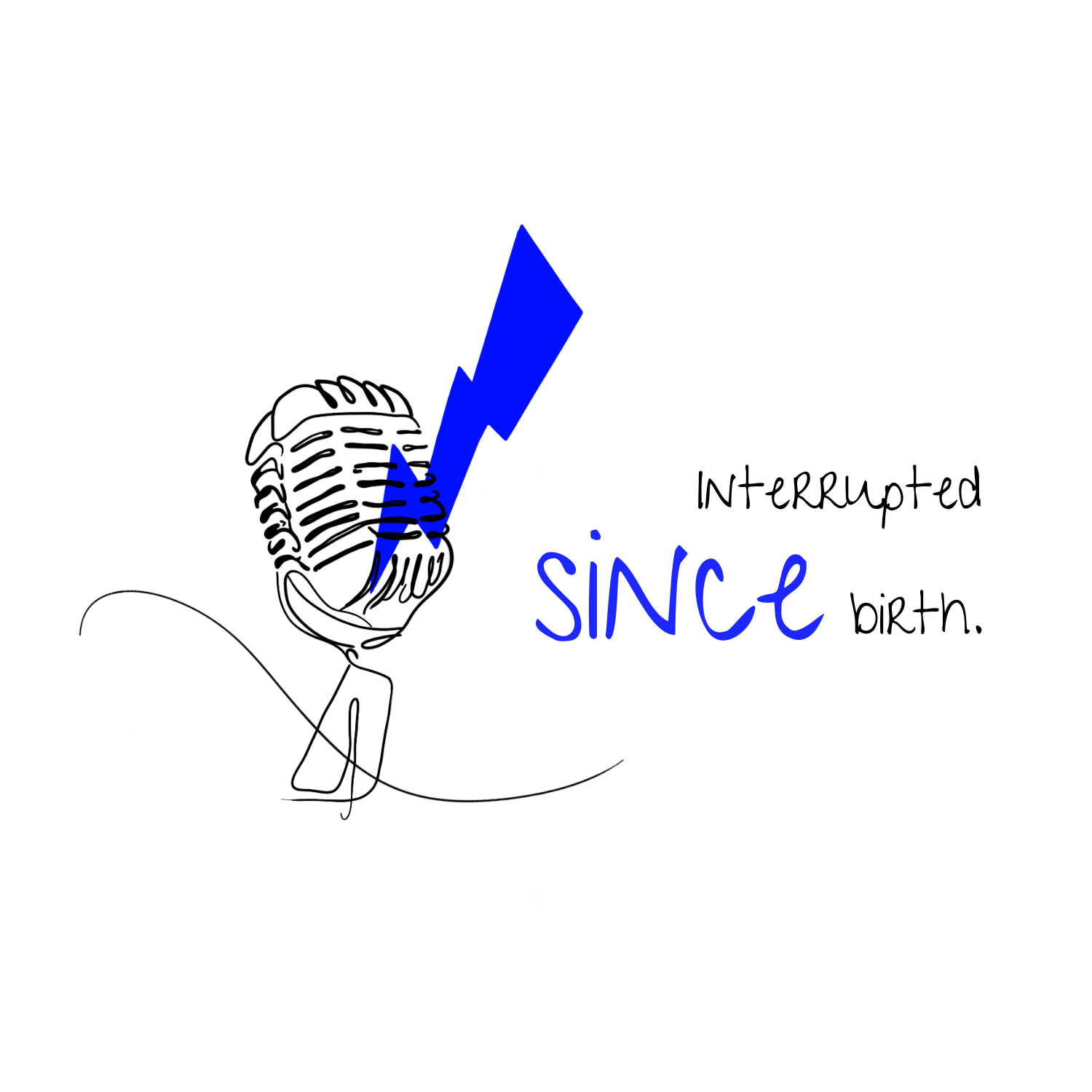 No Shit Shirts - Bauchtasche: Interrupted since birth. - Bauchtaschen - basic