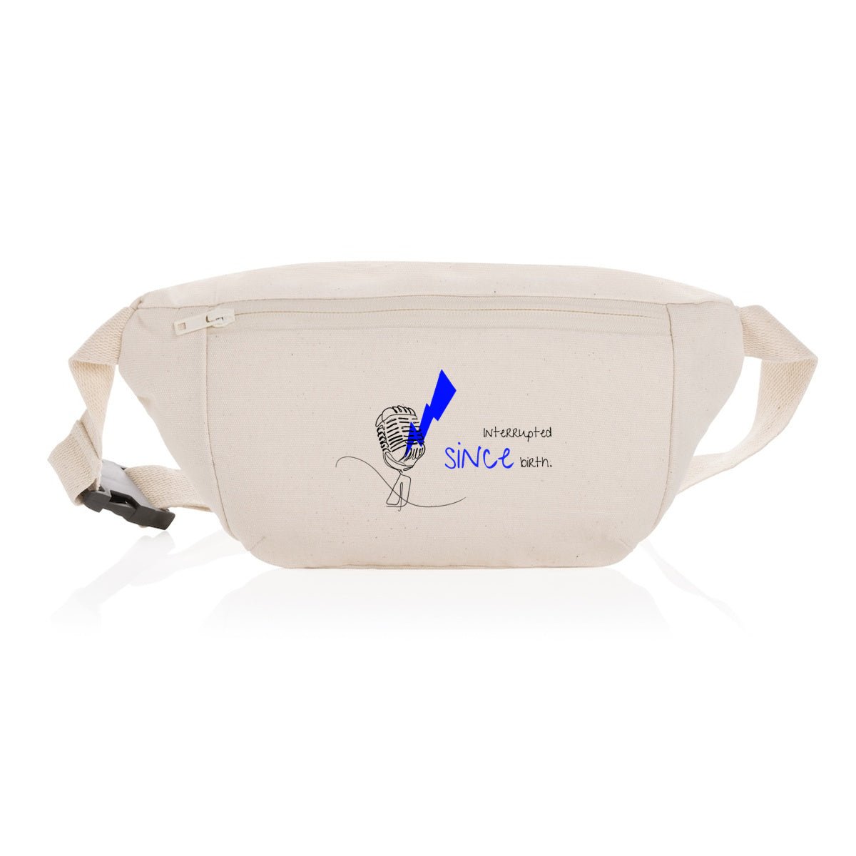 No Shit Shirts - Bauchtasche: Interrupted since birth. - Bauchtaschen - basic