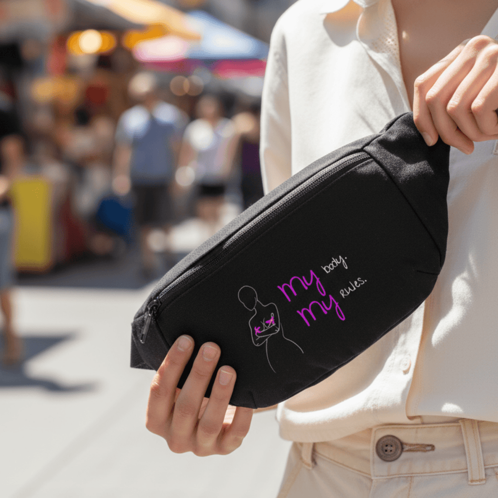 No Shit Shirts - Bauchtasche: My Body, My Rules - Bauchtaschen - basic