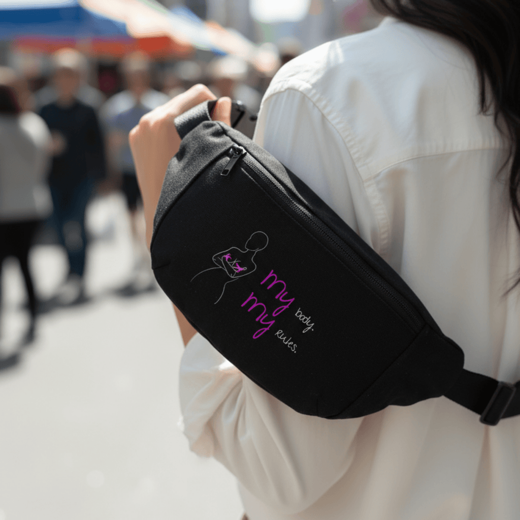 No Shit Shirts - Bauchtasche: My Body, My Rules - Bauchtaschen - basic