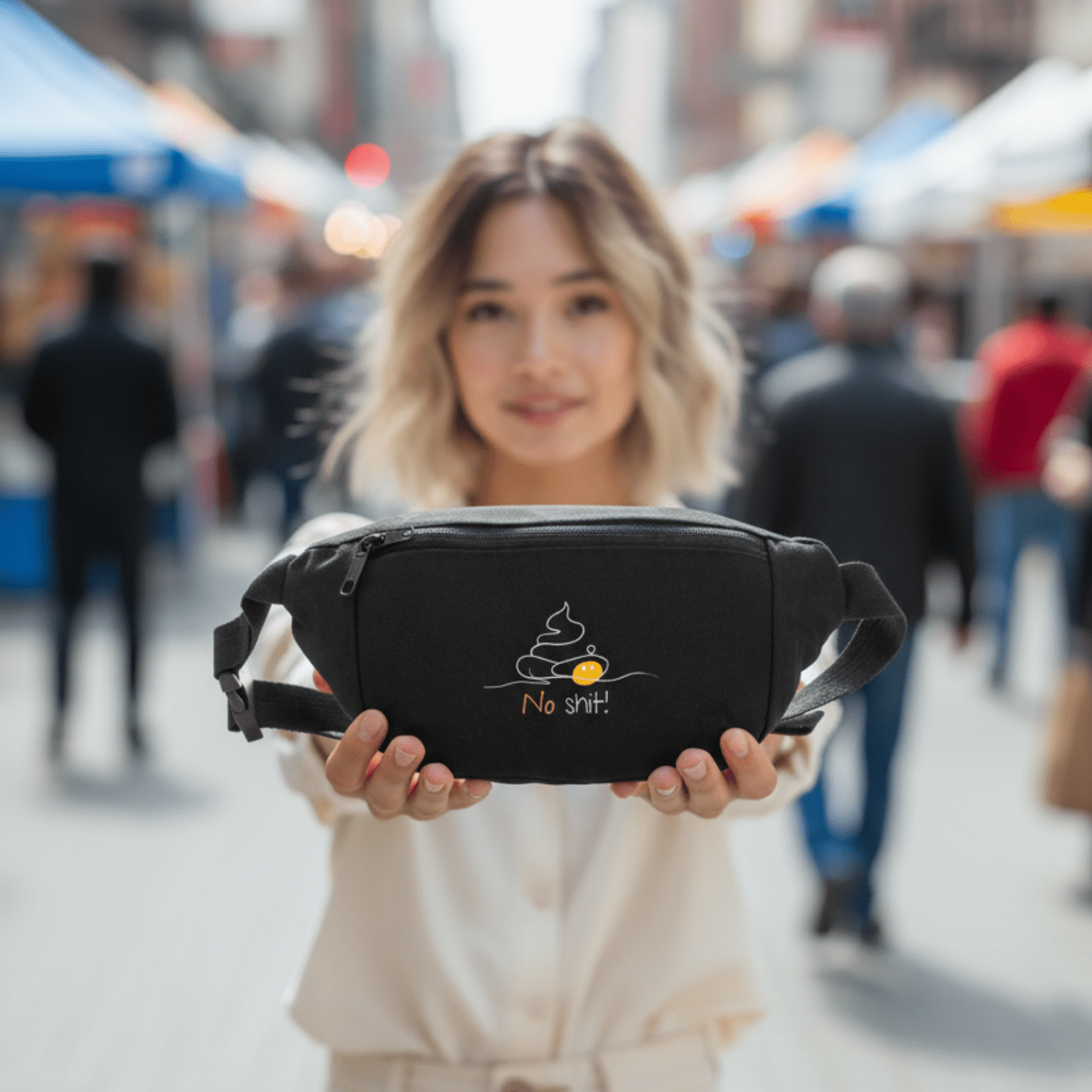 No Shit Shirts - Bauchtasche: No Shit! - Bauchtaschen - basic