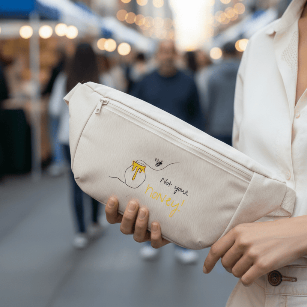 No Shit Shirts - Bauchtasche: Not your honey - Bauchtaschen - basic