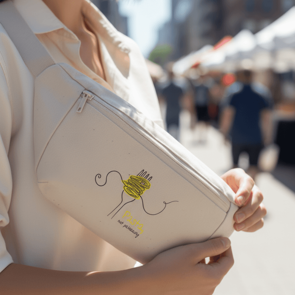 No Shit Shirts - Bauchtasche: Pasta, not patriarchy - Bauchtaschen - basic