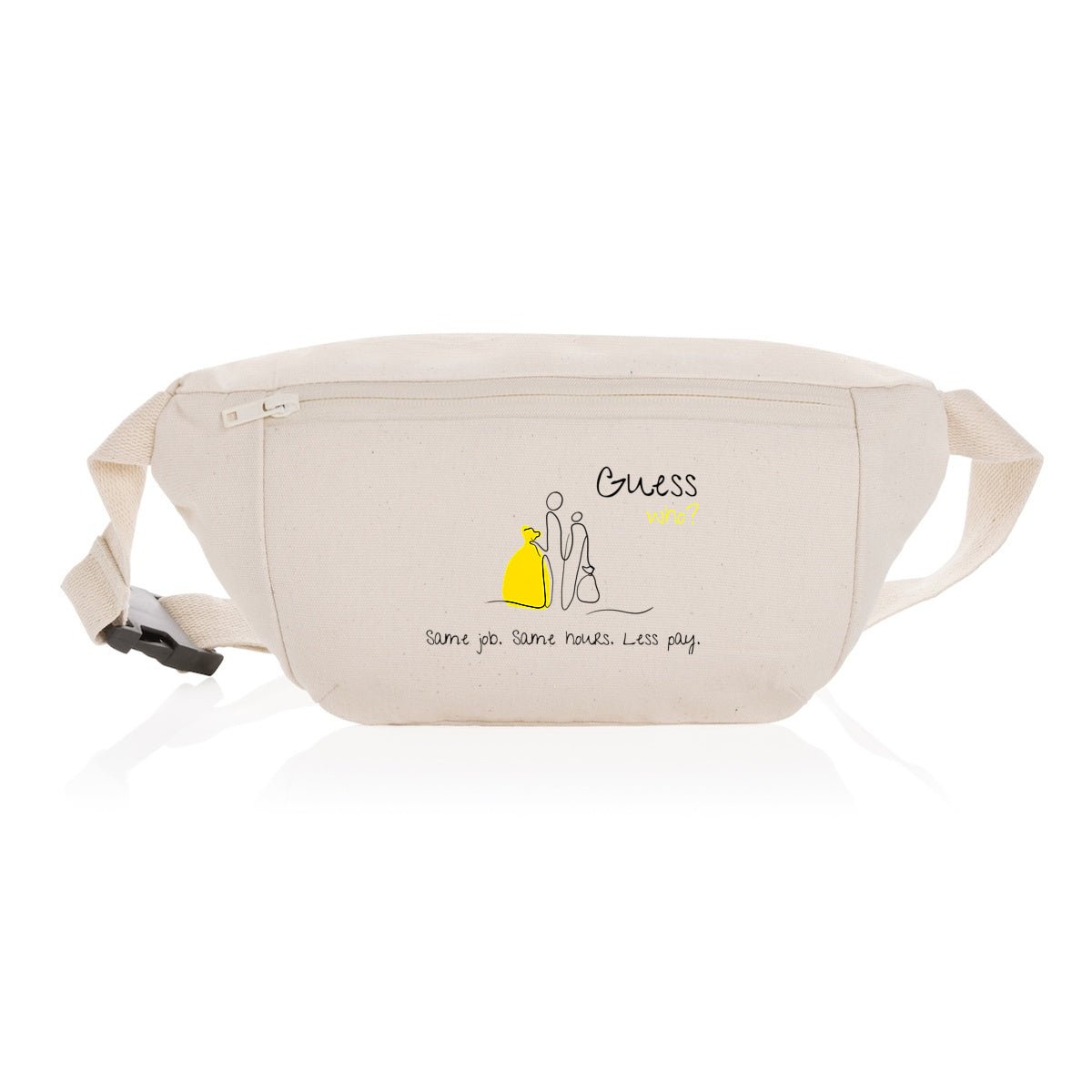 No Shit Shirts - Bauchtasche: Same job. Same hours. Less pay. Guess who? - Bauchtaschen - basic