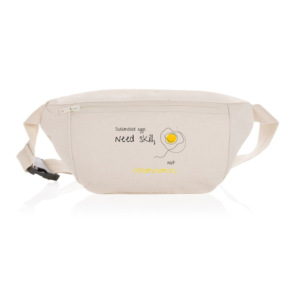 No Shit Shirts - Bauchtasche: Scrambled eggs need skill, not chromosomes. - Bauchtaschen - basic