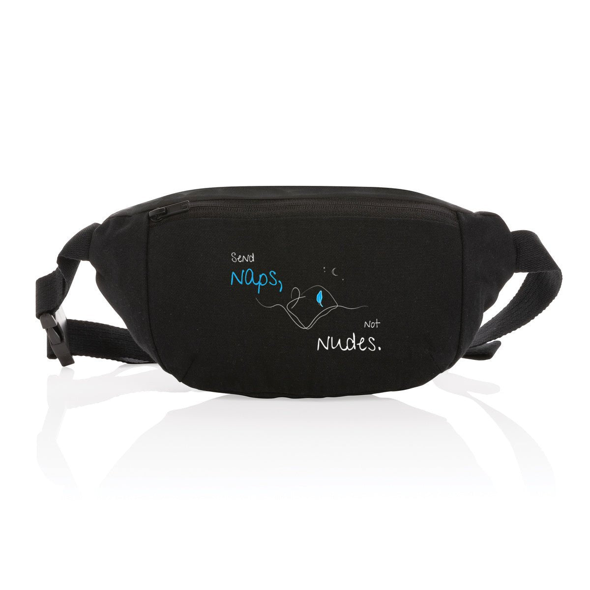 No Shit Shirts - Bauchtasche: Send Naps, Not Nudes - Bauchtaschen - basic