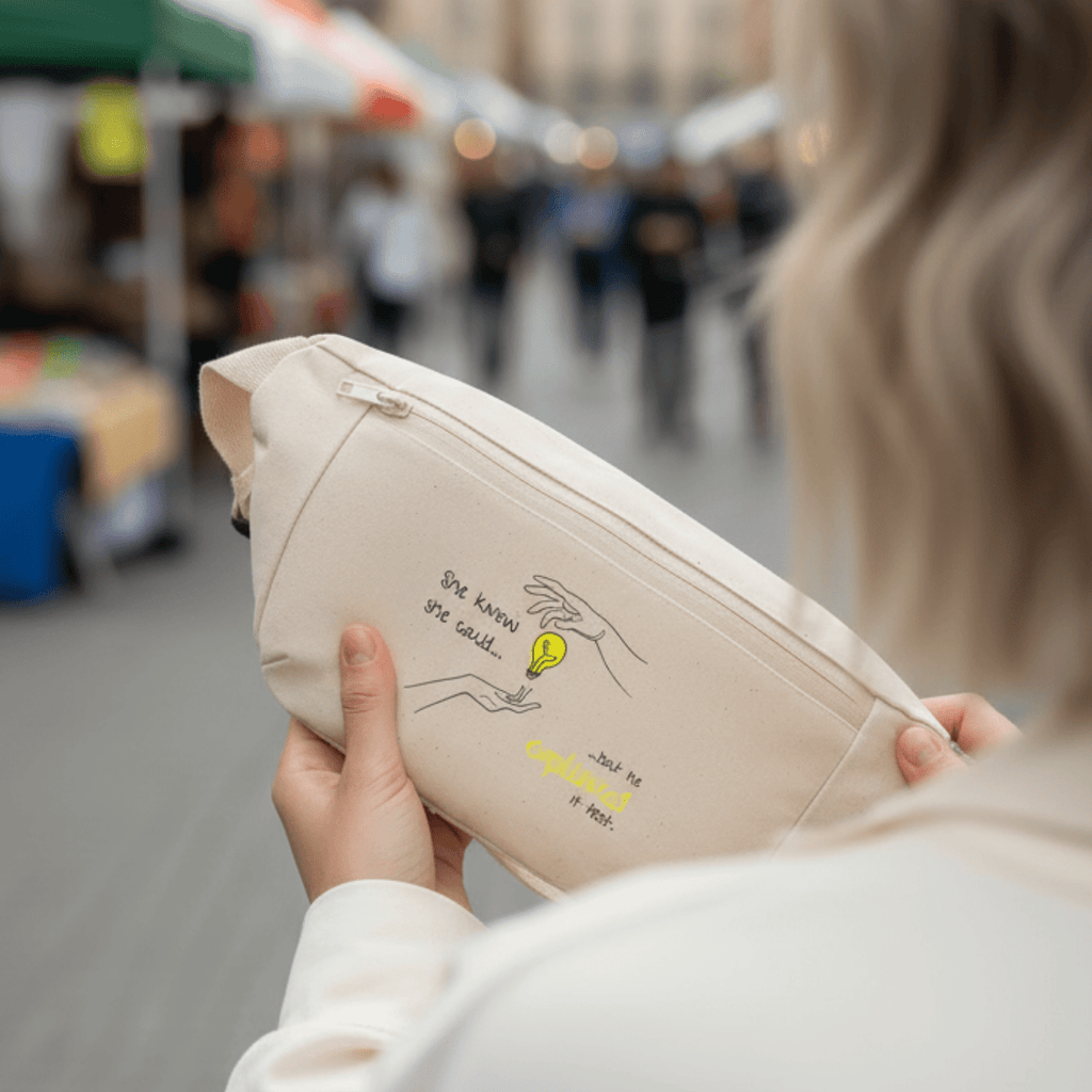 No Shit Shirts - Bauchtasche: She knew she could, but he explained it first. - Bauchtaschen - basic