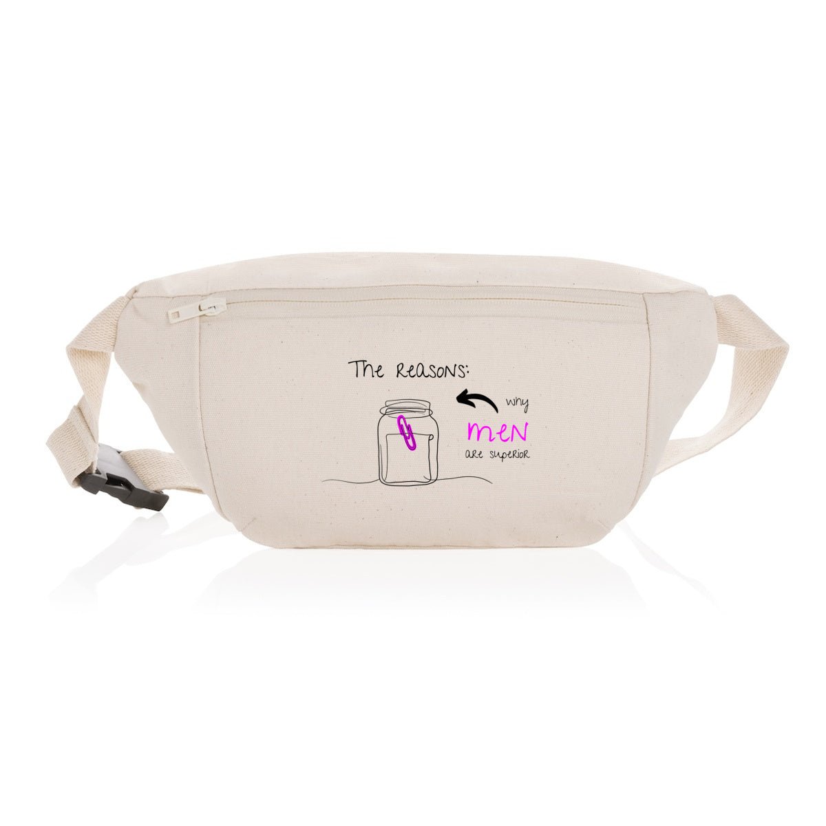 No Shit Shirts - Bauchtasche: The reasons why men are superior: - Bauchtaschen - basic