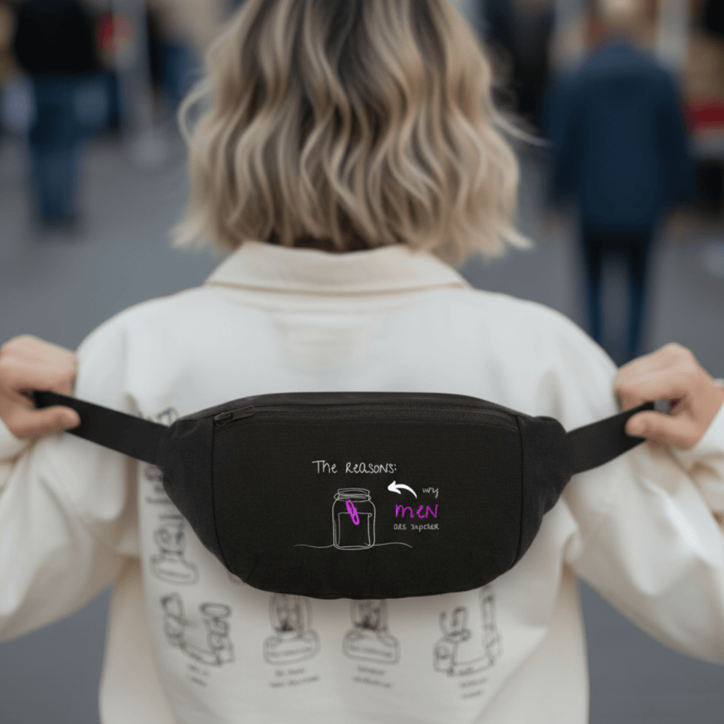 No Shit Shirts - Bauchtasche: The reasons why men are superior: - Bauchtaschen - basic