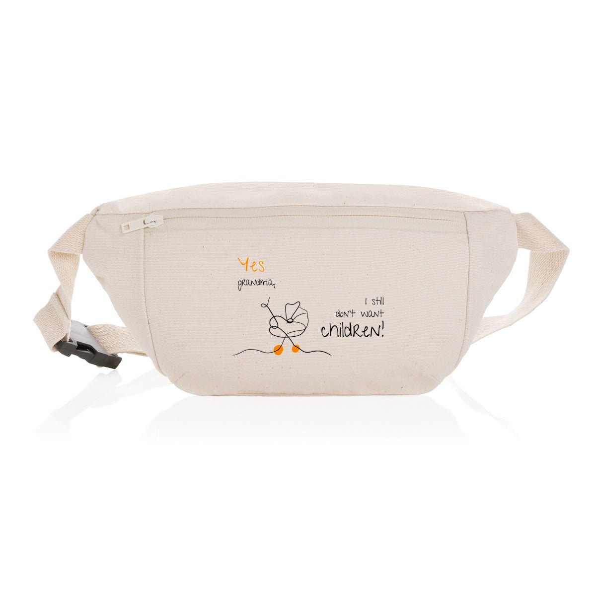 No Shit Shirts - Bauchtasche: Yes, grandma, I still don’t want children - Bauchtaschen - basic