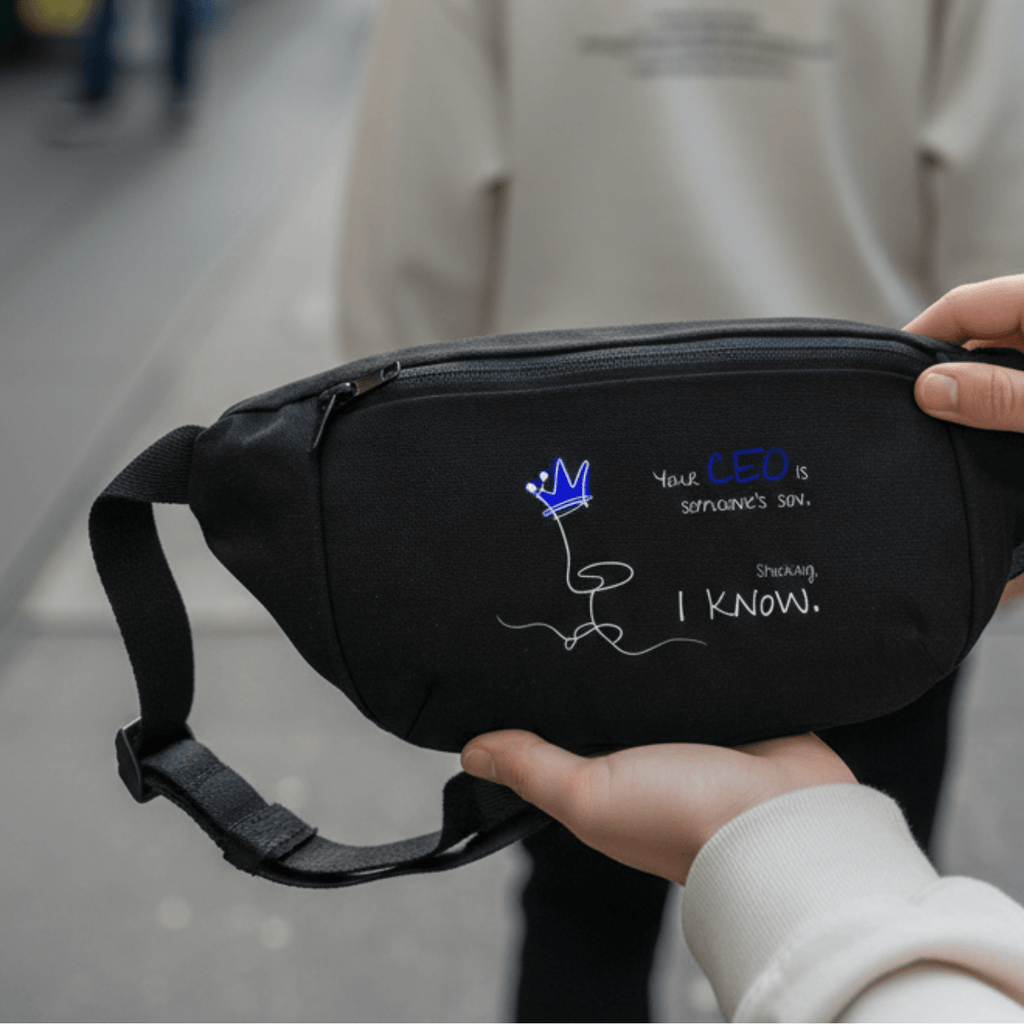 No Shit Shirts - Bauchtasche: Your CEO is someone’s son. Shocking, I know. - Bauchtaschen - basic