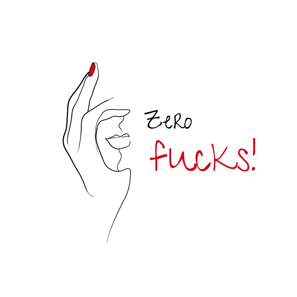 No Shit Shirts - Bauchtasche: Zero Fucks - Bauchtaschen - basic