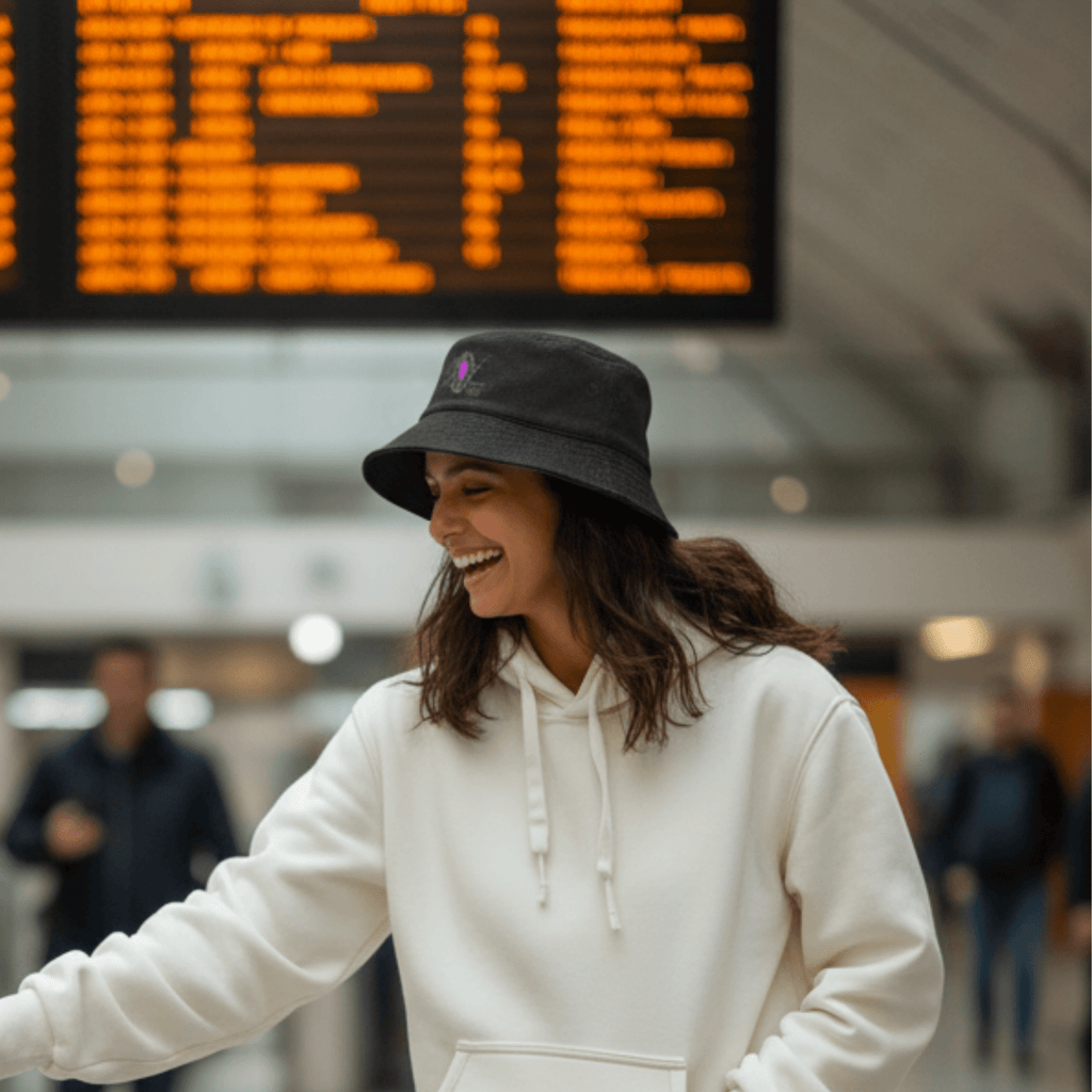 No Shit Shirts - Bucket Hat: Feminist AF - Bucket Hat - basic