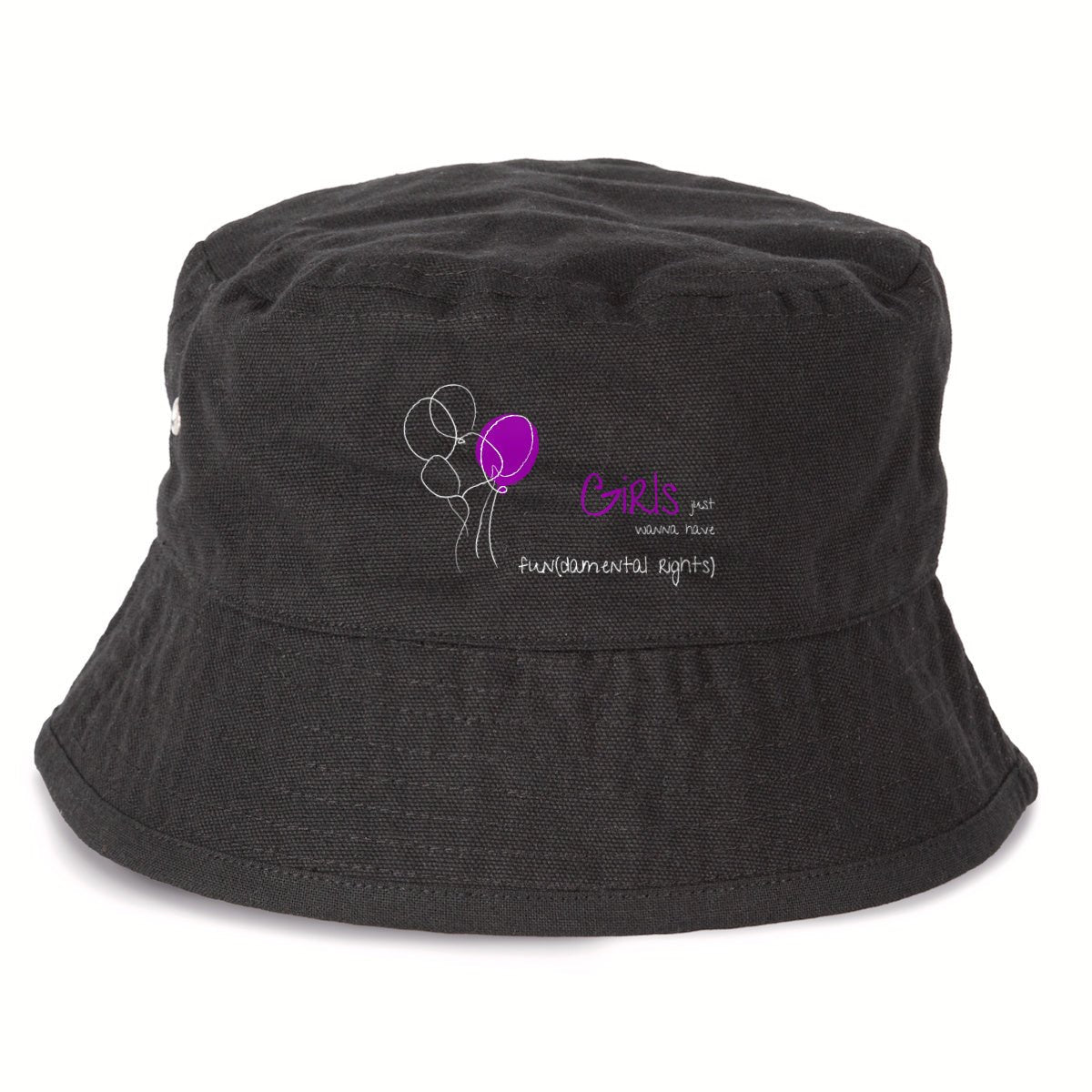 No Shit Shirts - Bucket Hat: Girls just wanna have fun(damental rights) - Bucket Hat - basic