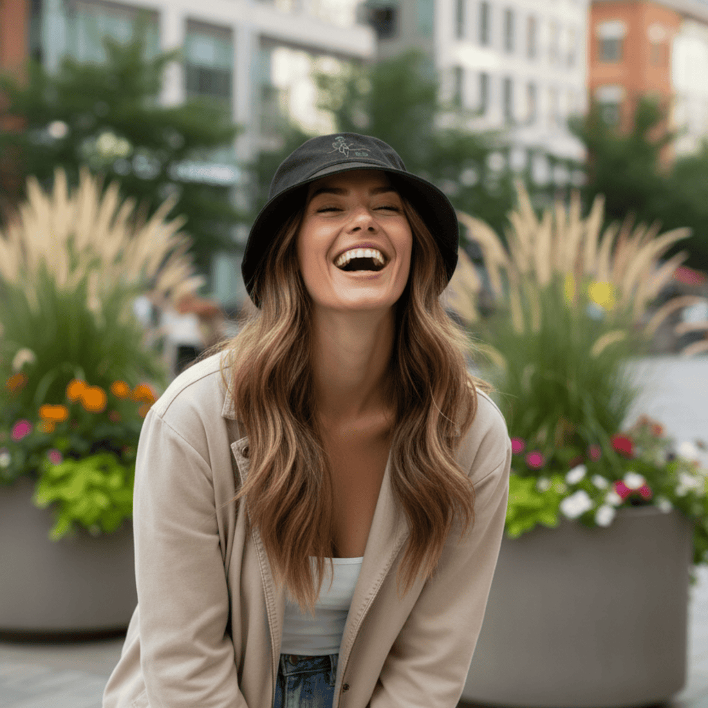 No Shit Shirts - Bucket Hat: IDK. IDC. IDGAF. - Bucket Hat - basic