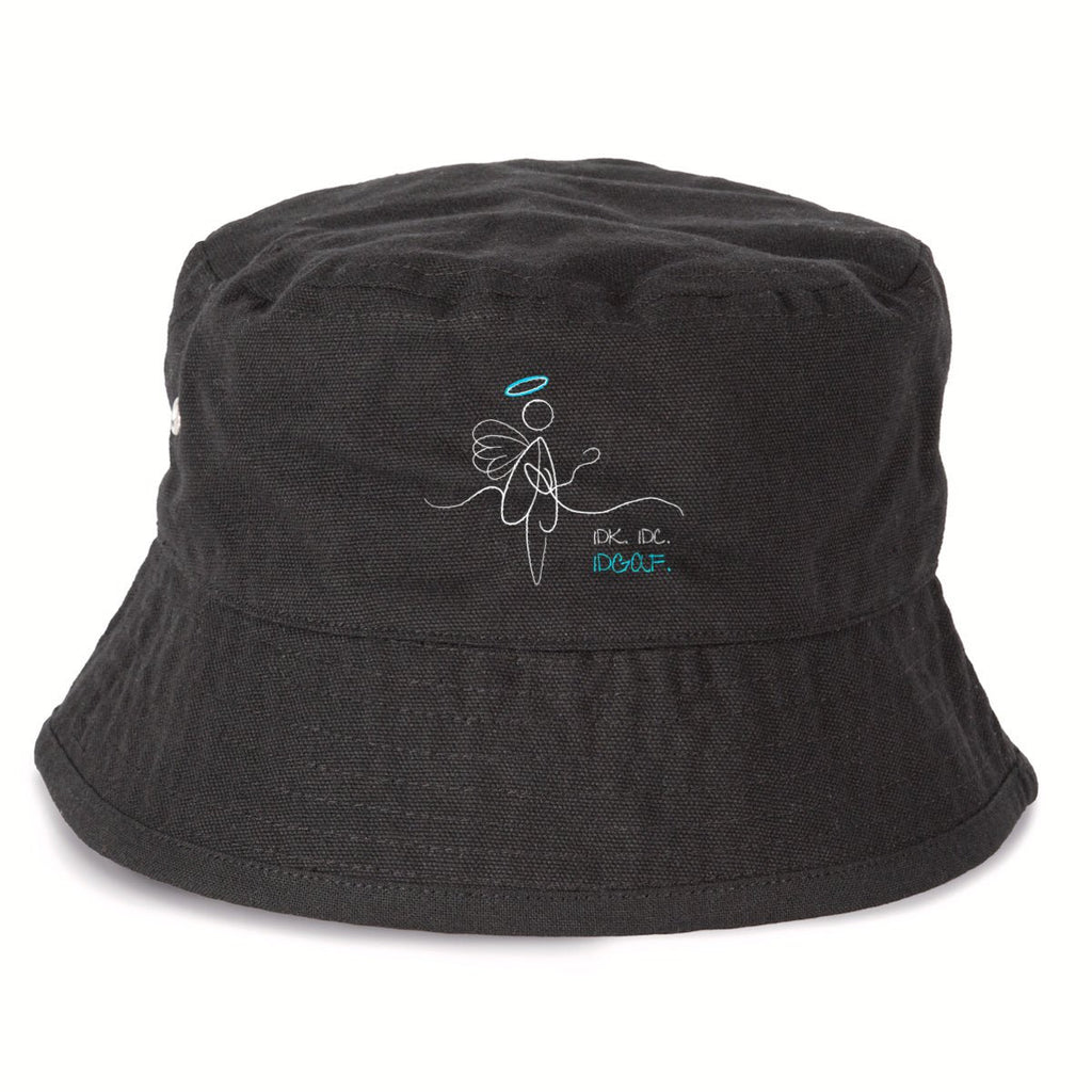 No Shit Shirts - Bucket Hat: IDK. IDC. IDGAF. - Bucket Hat - basic