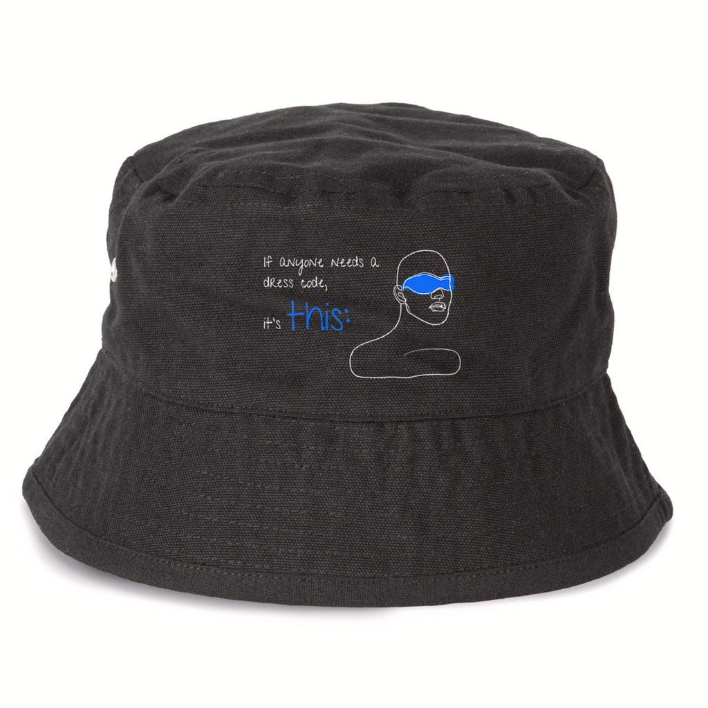 No Shit Shirts - Bucket Hat: If anyone needs a dress code, it’s this: - Bucket Hat - basic